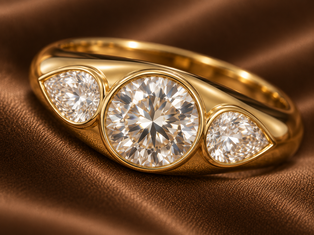 The Smooth Gold Cigar Band