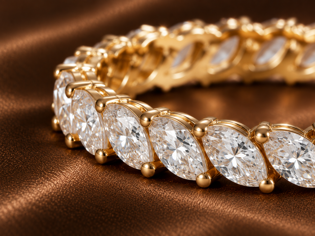 The Marquise Eternity Band