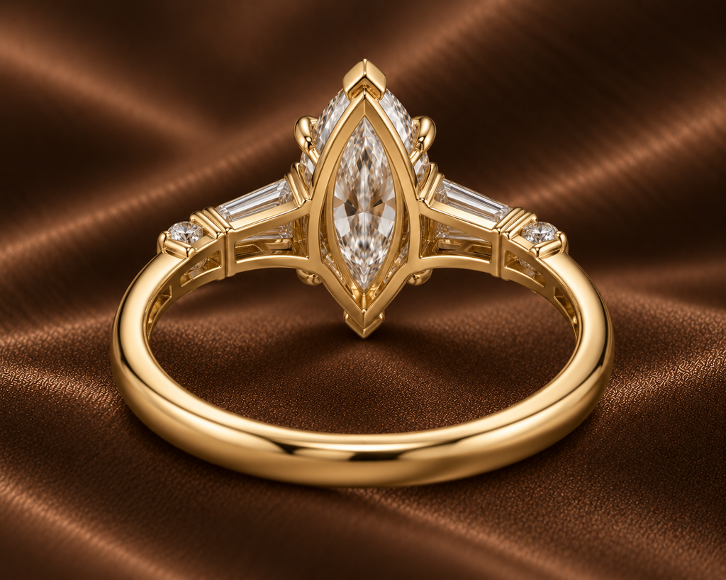 The Marquise & Baguette Diamond Ring