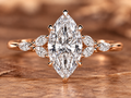 The Protagonist Marquise Diamond Ring