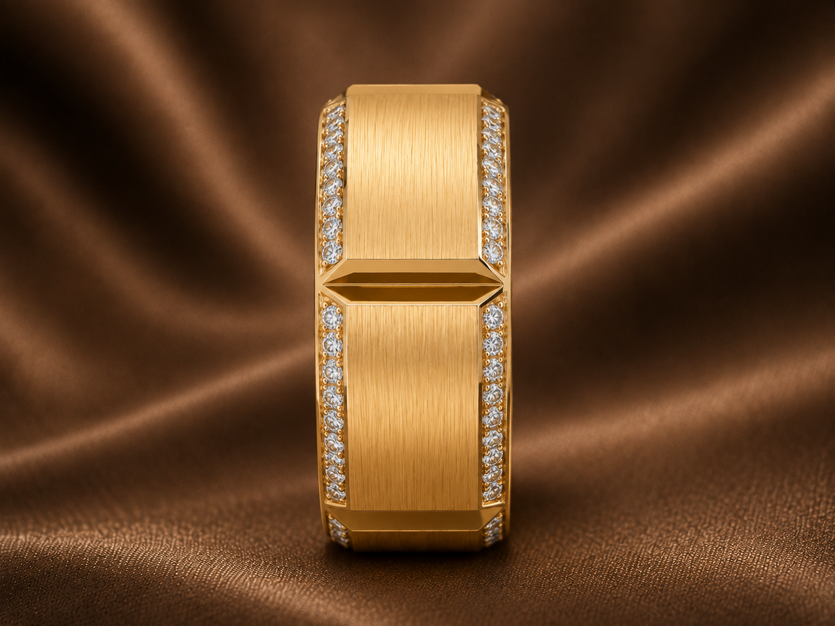 Geo-Core Diamond Band