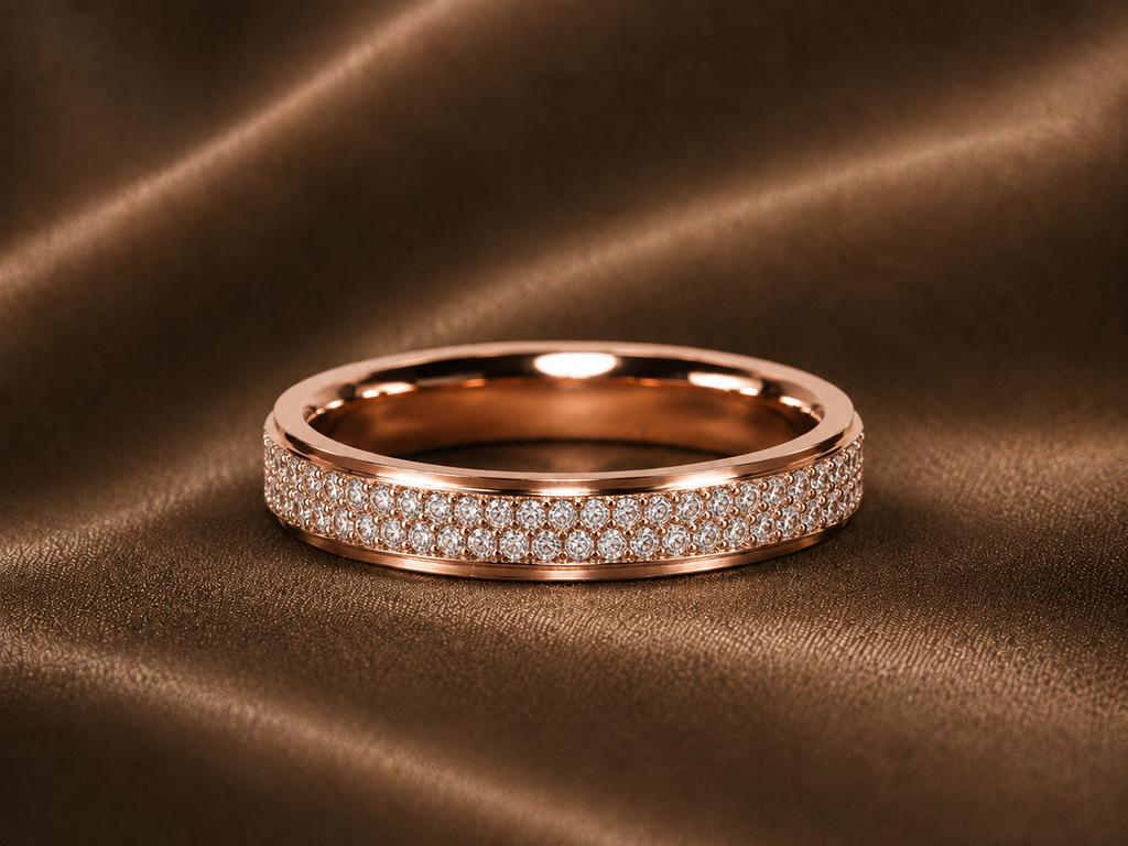 The Dual-Track Pave Band