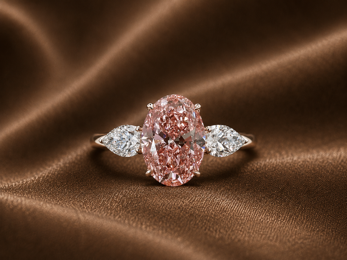 The Aurora Pink Gemstone Ring