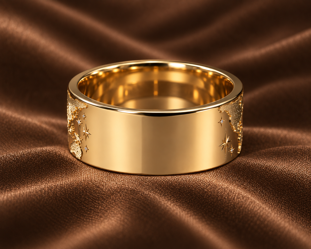 The Global Navigator Diamond Band