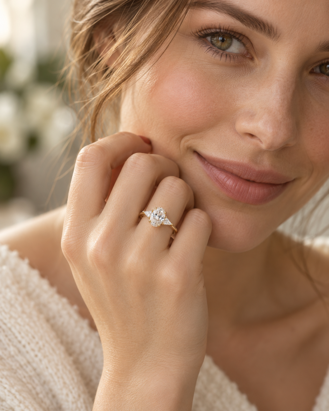 The Oval & Trillion Silhouette Ring
