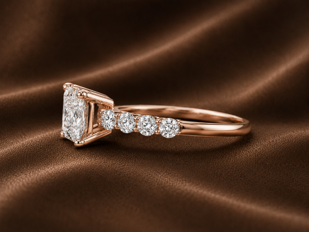 The Royal Princess Cut Statement Ring