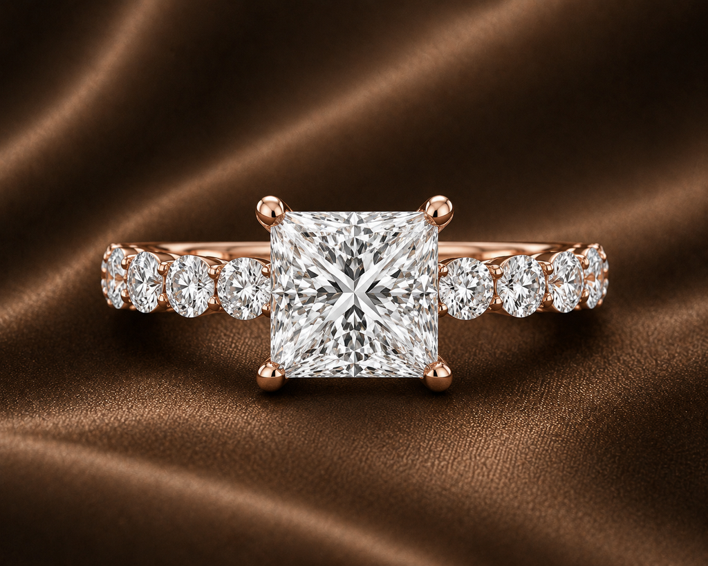 The Royal Princess Cut Statement Ring