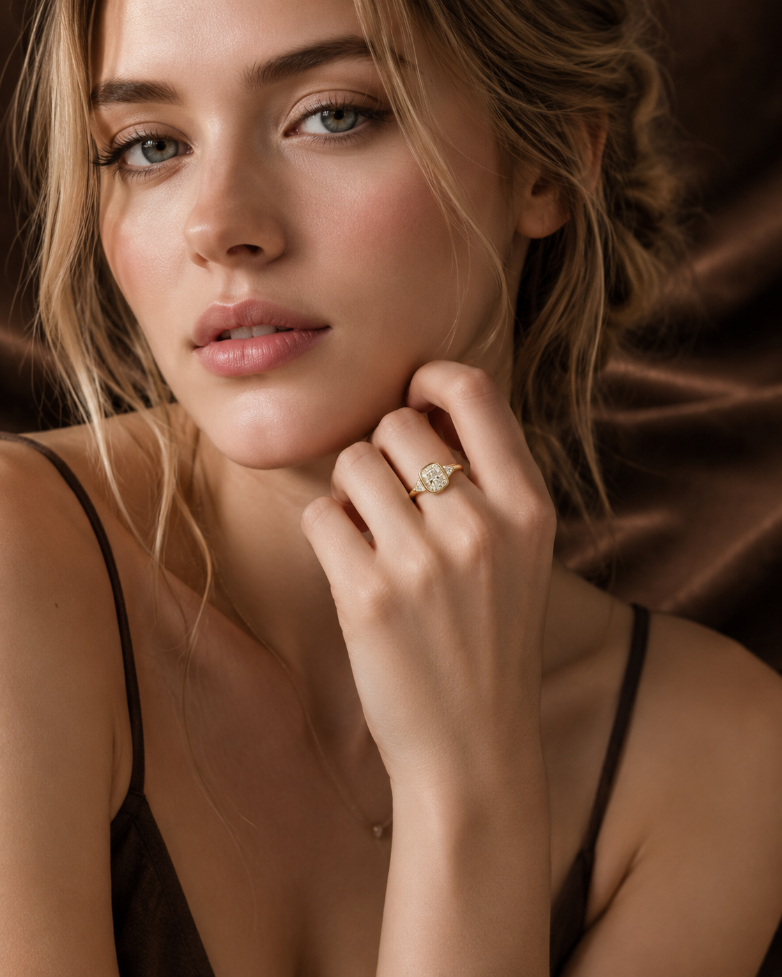 The Bold Bezel Cushion Ring