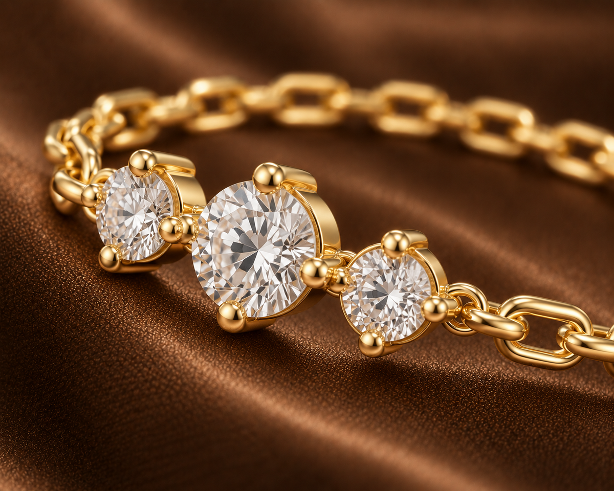 The Liquid Gold Chain Ring