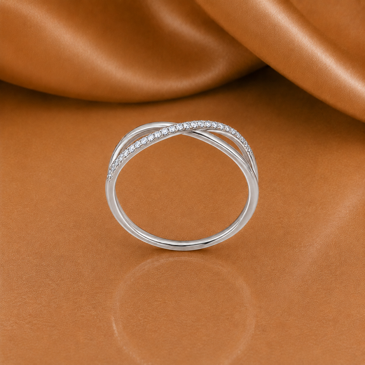 The Eternal Bond Intertwined Diamond Ring