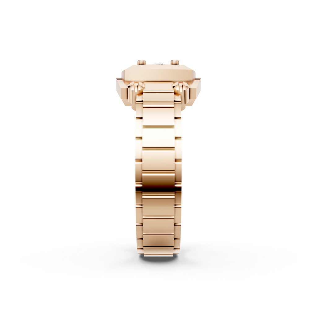 Men's Presidential Watch-Link Certified Lab Diamond Ring