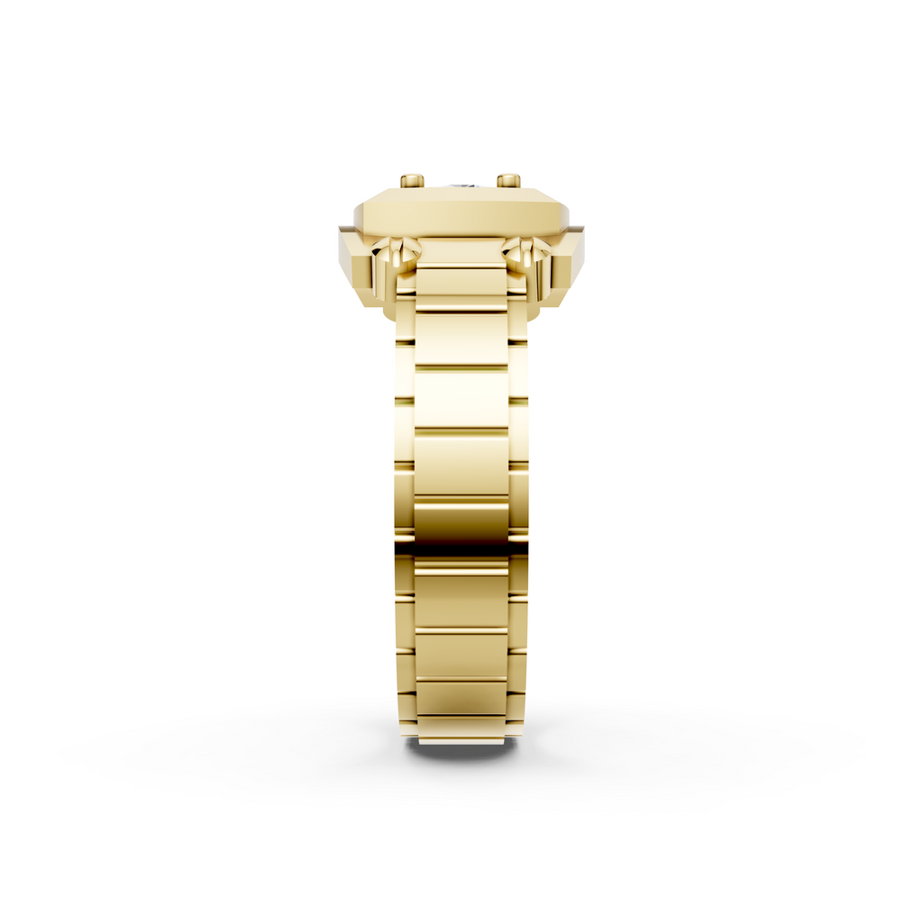 Men's Presidential Watch-Link Certified Lab Diamond Ring